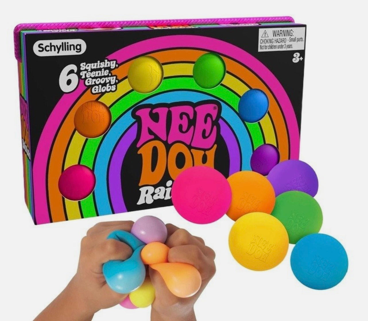 Needoh 6 piece balls