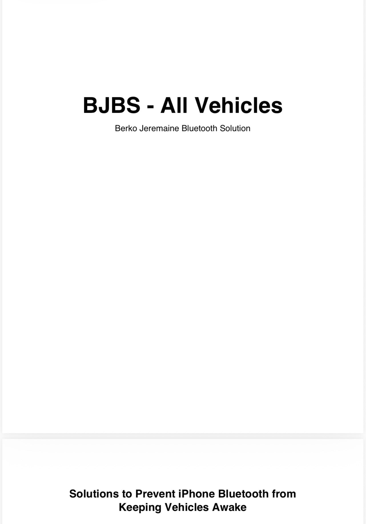 BJBS-All Vehicles